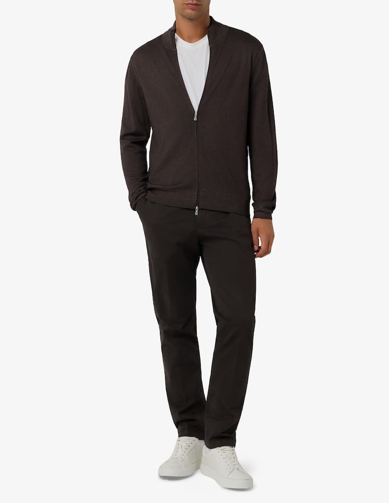 rinascente Gran Sasso Merino zip cardigan
