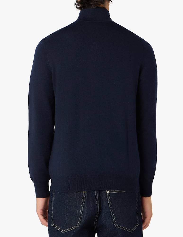 rinascente Gran Sasso Merino zip cardigan