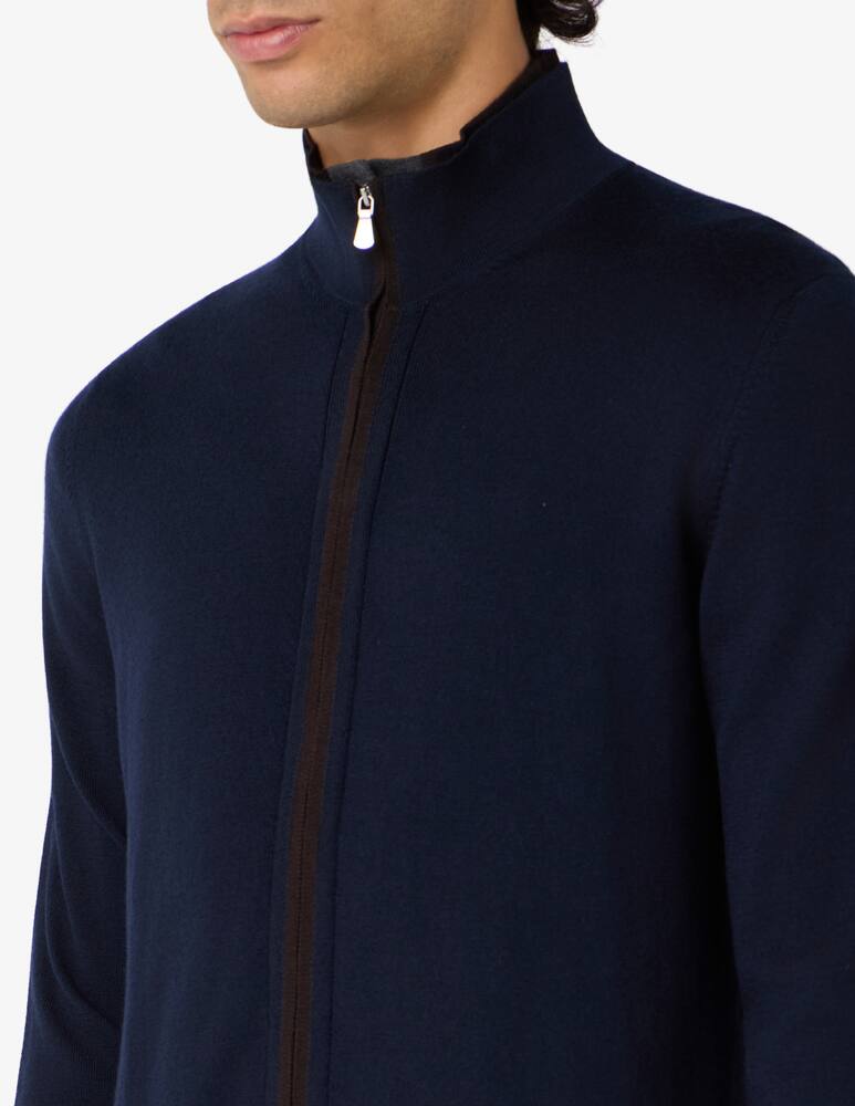 rinascente Gran Sasso Merino zip cardigan