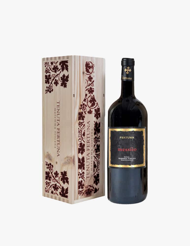 Tenuta Fertuna Messiio in Cassa Legno 2017 1,5l - immagine 1 Tenuta Fertuna Messiio in Cassa Legno 2017 1,5l - immagine 1
