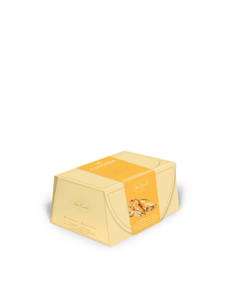 rinascente Pasticceria San Carlo Colomba classic recipe 1000g