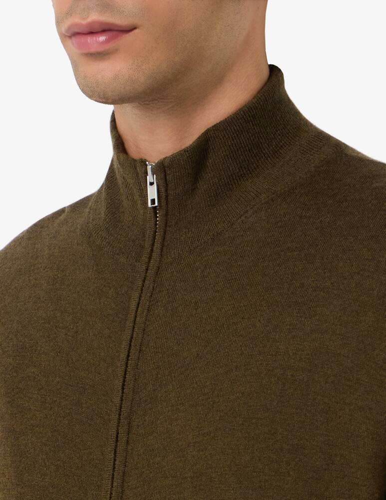 Misaky Zip-up knit cardigan - picture 4 Misaky Zip-up knit cardigan - picture 4