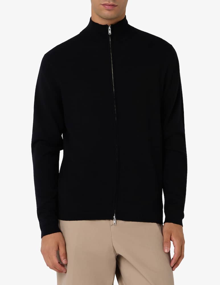 Misaky Zip-up knit jumper - picture 1