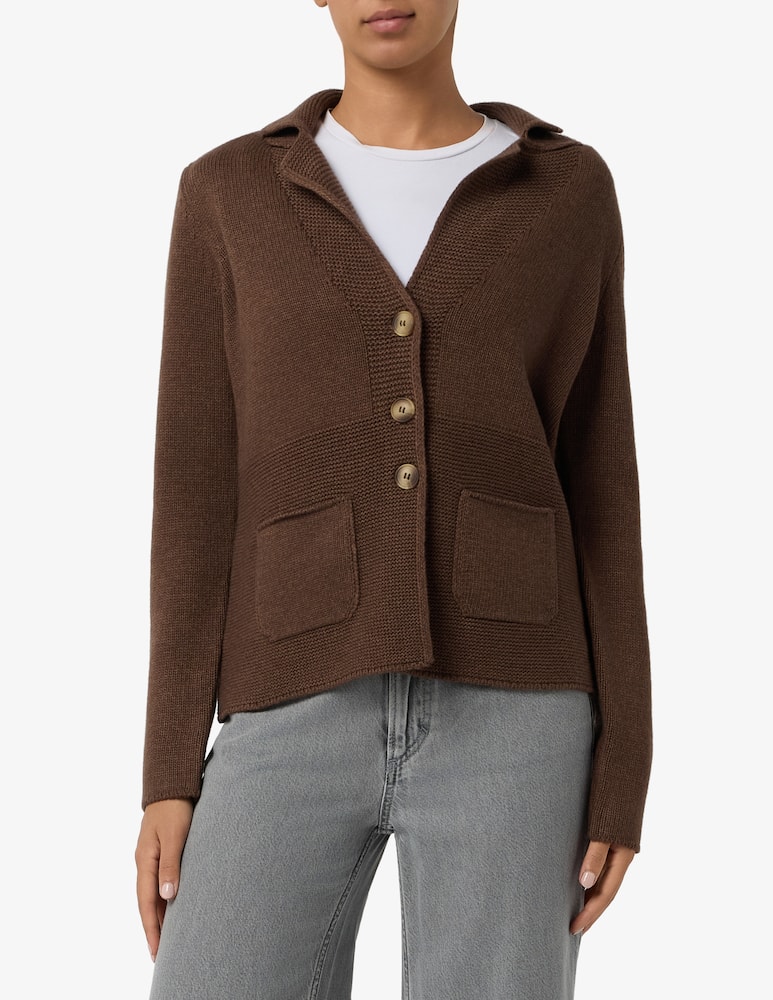rinascente Elizabeth Ascot Cardigan in lana