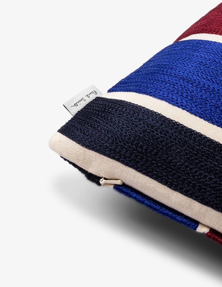 rinascente Paul Smith Cuscino Righe Ricamate 45x45