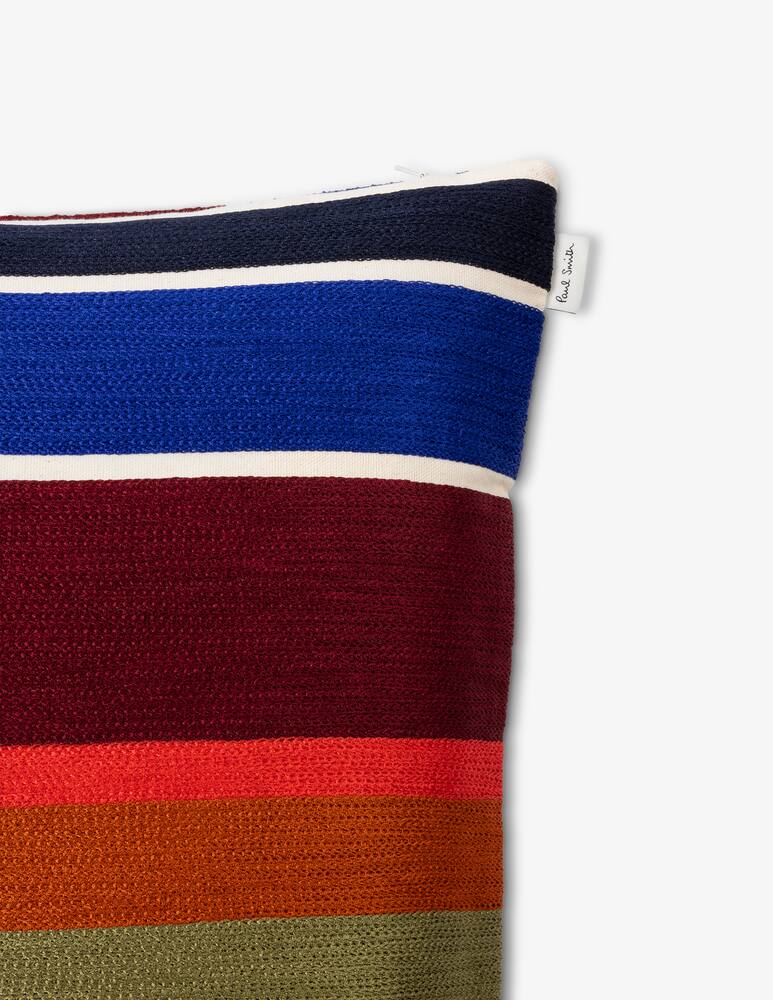 rinascente Paul Smith Cuscino Righe Ricamate 45x45