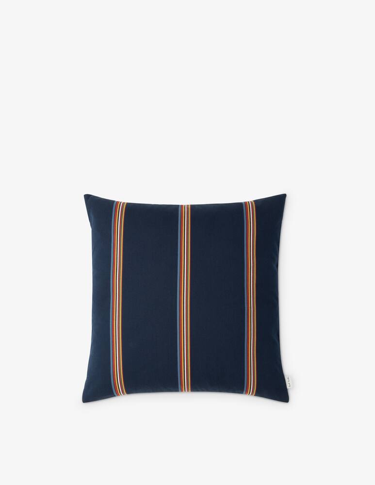 rinascente Paul Smith Cuscino 3 Righe Logo 45x45