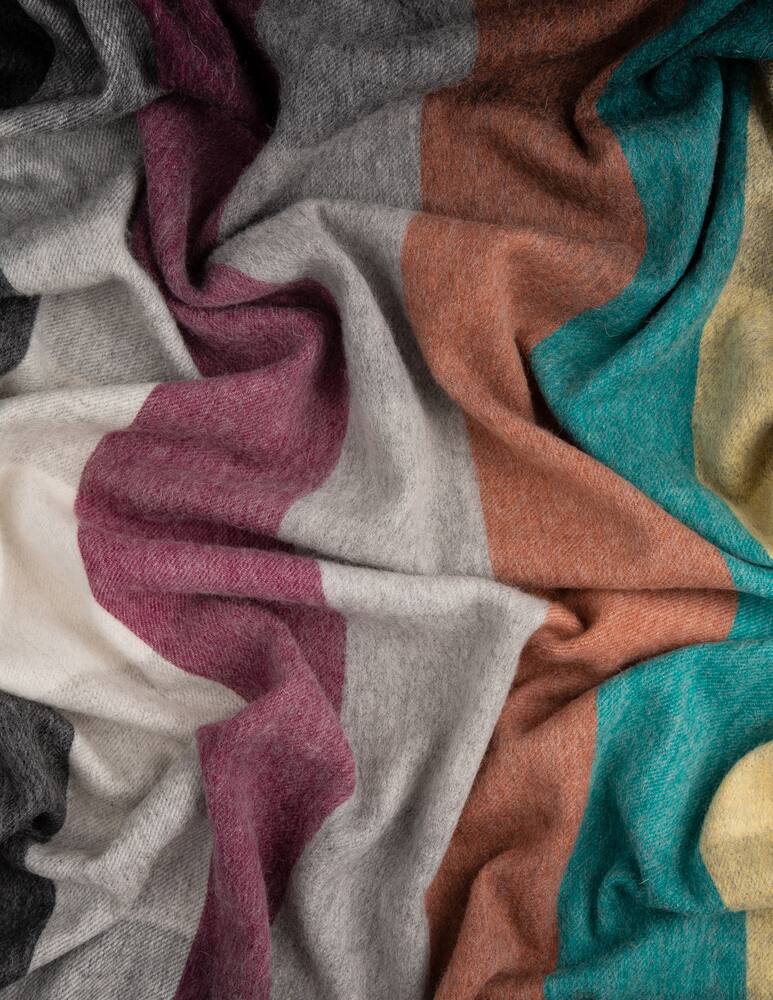 rinascente Paul Smith Coperta Griglia Righe Multicolor