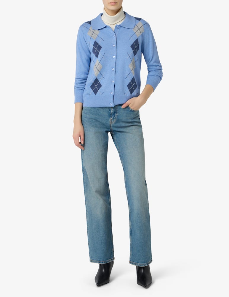 Elizabeth Ascot Argyle cardigan - picture 2 Elizabeth Ascot Argyle cardigan - picture 2