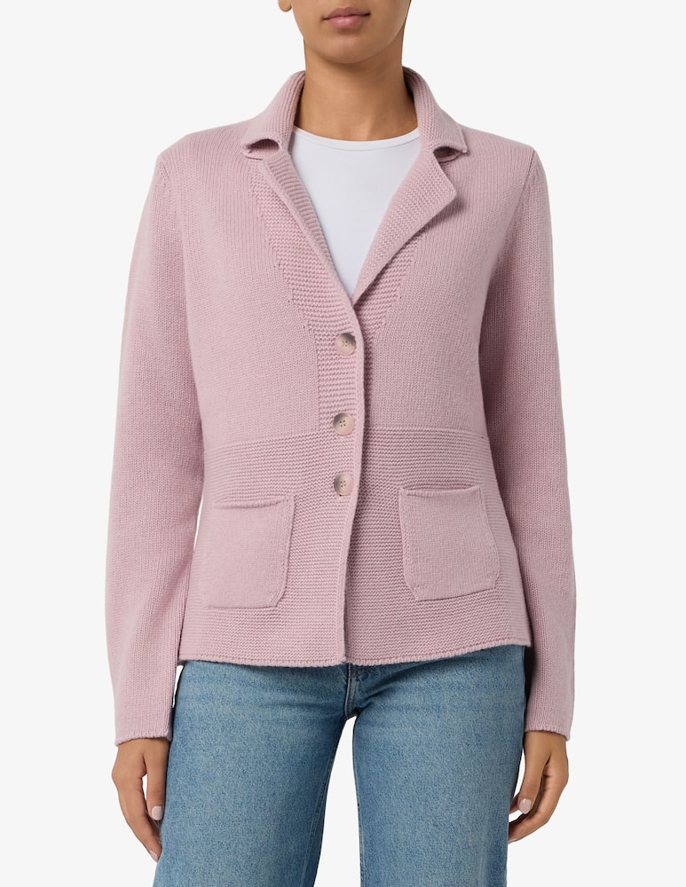 rinascente Elizabeth Ascot Knitted blazer cardigan