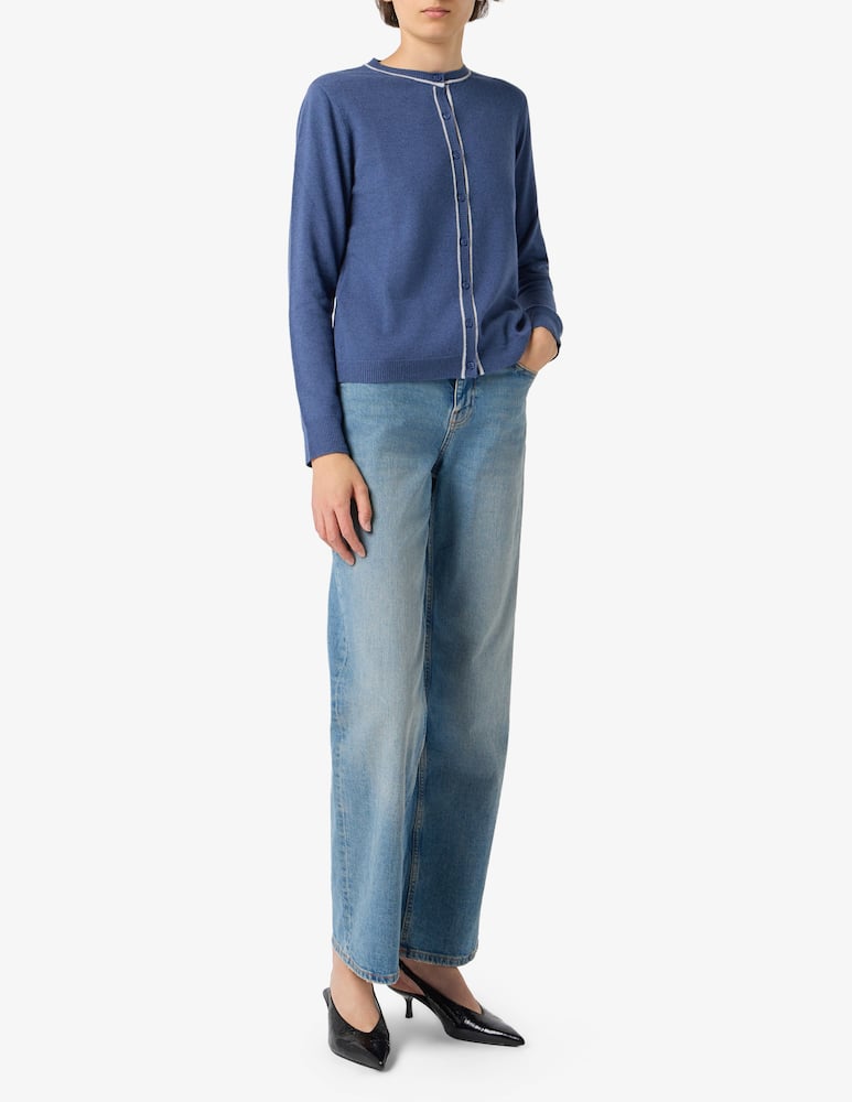 rinascente Elizabeth Ascot Cardigan girocollo