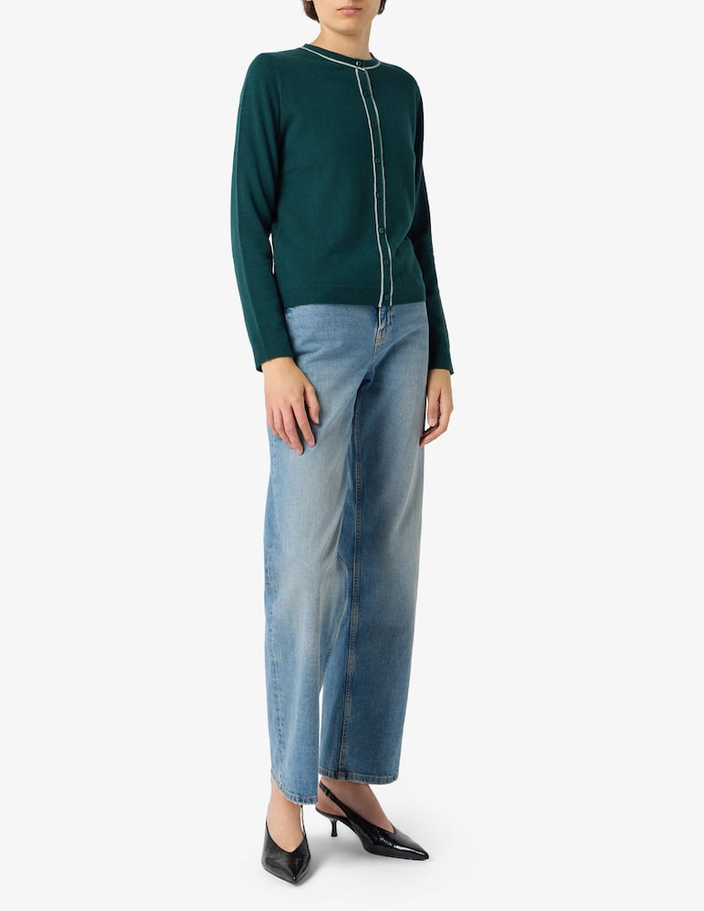 rinascente Elizabeth Ascot Cardigan girocollo