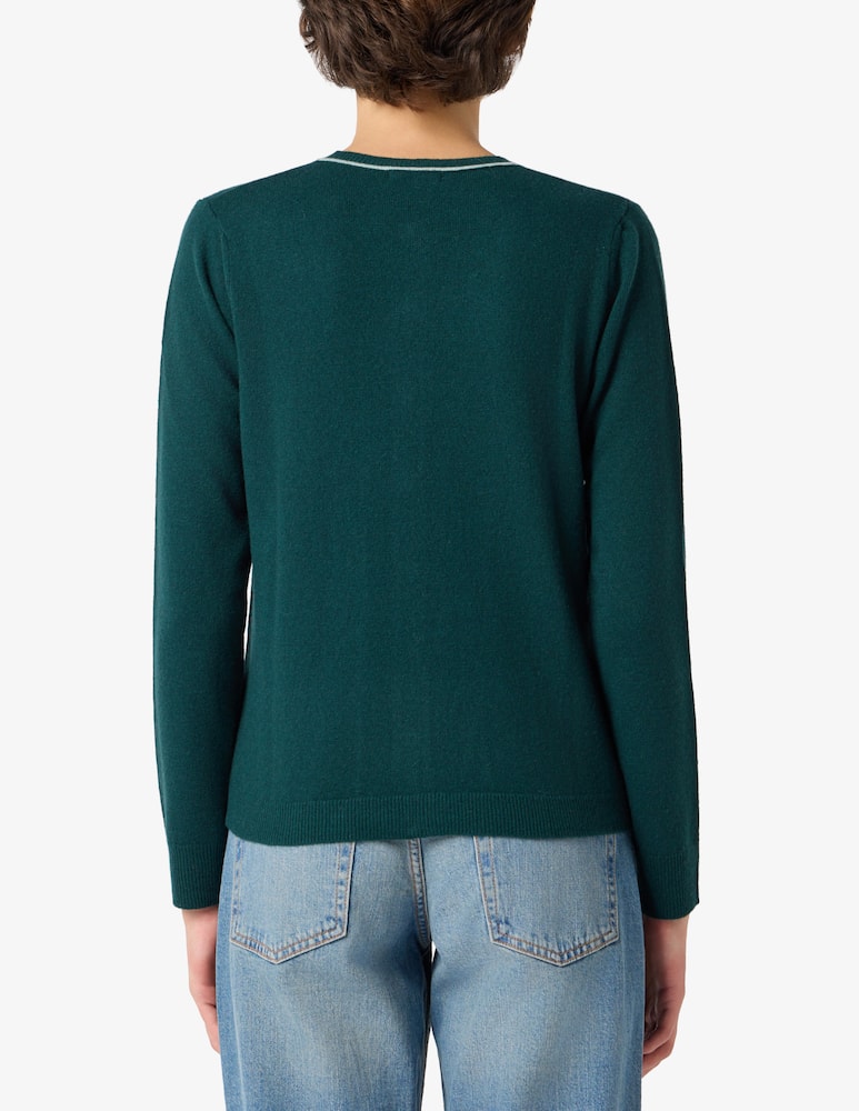 rinascente Elizabeth Ascot Cardigan girocollo