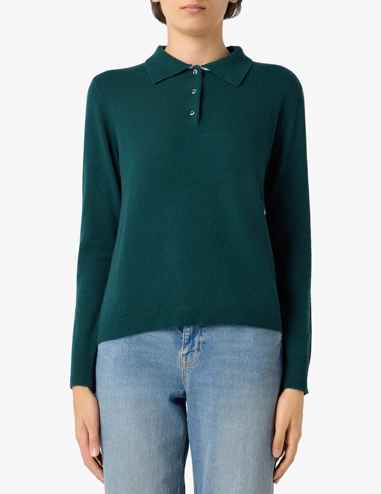 rinascente Elizabeth Ascot Polo collar jumper