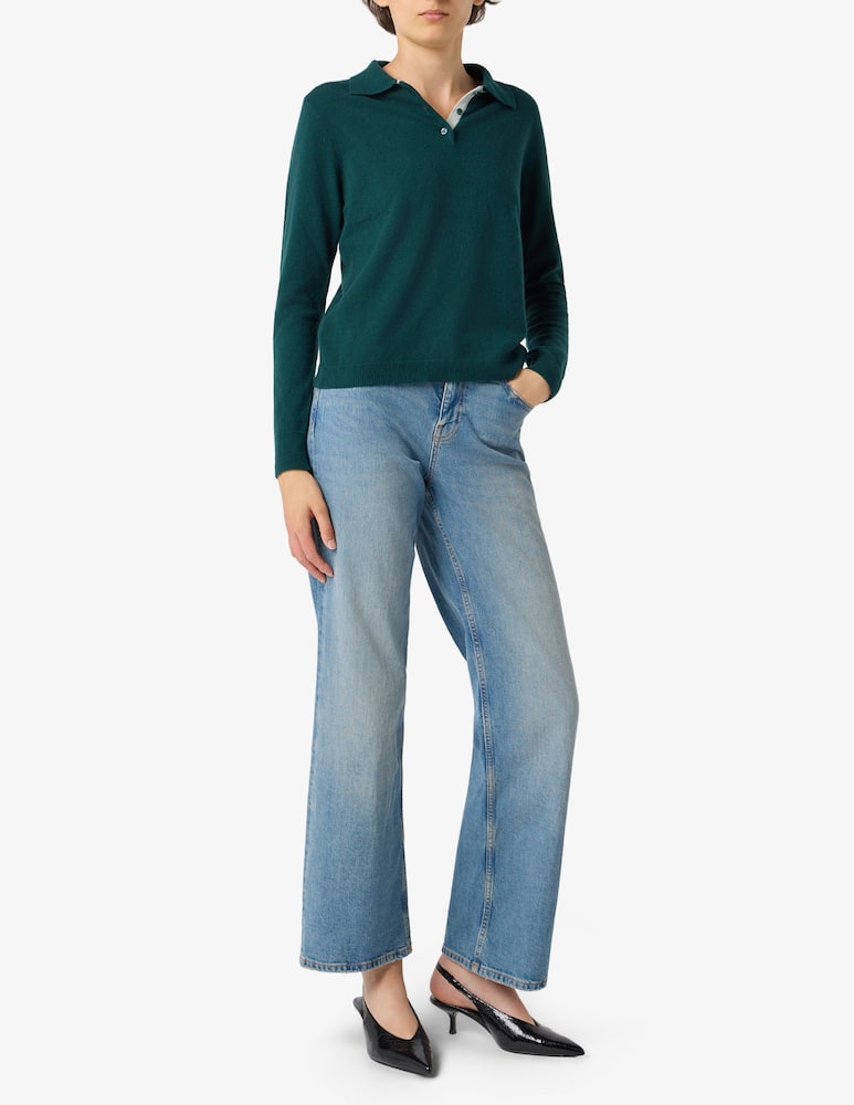 rinascente Elizabeth Ascot Polo collar jumper