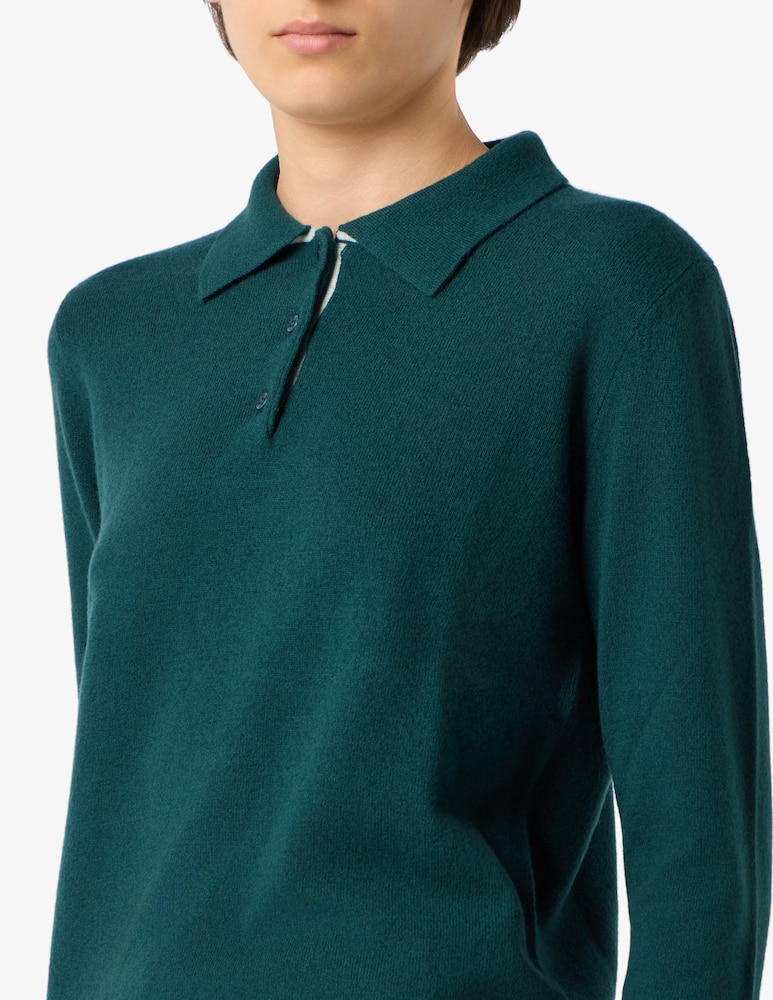 rinascente Elizabeth Ascot Polo collar jumper