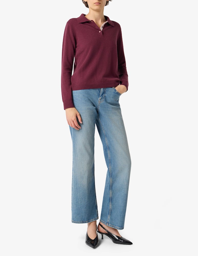 rinascente Elizabeth Ascot Polo collar jumper