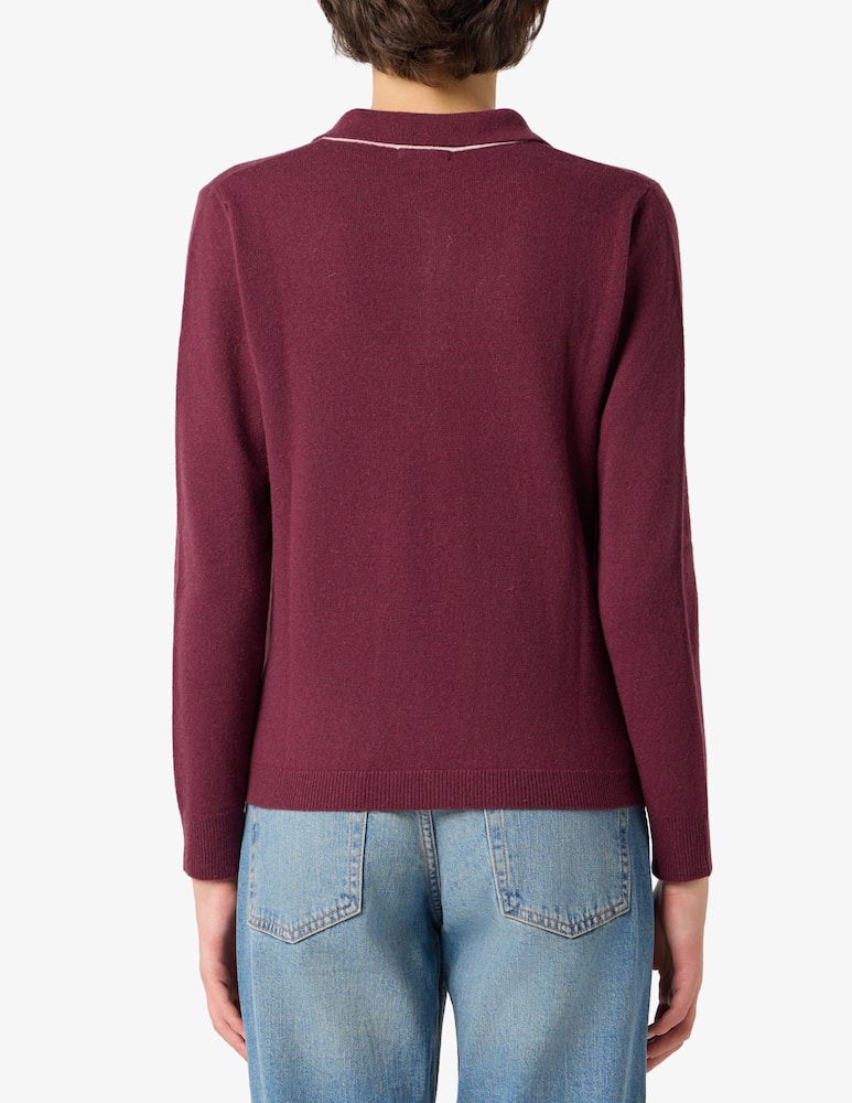 rinascente Elizabeth Ascot Polo collar jumper
