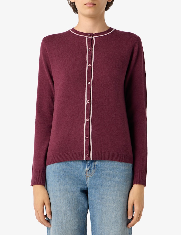 rinascente Elizabeth Ascot Cardigan girocollo