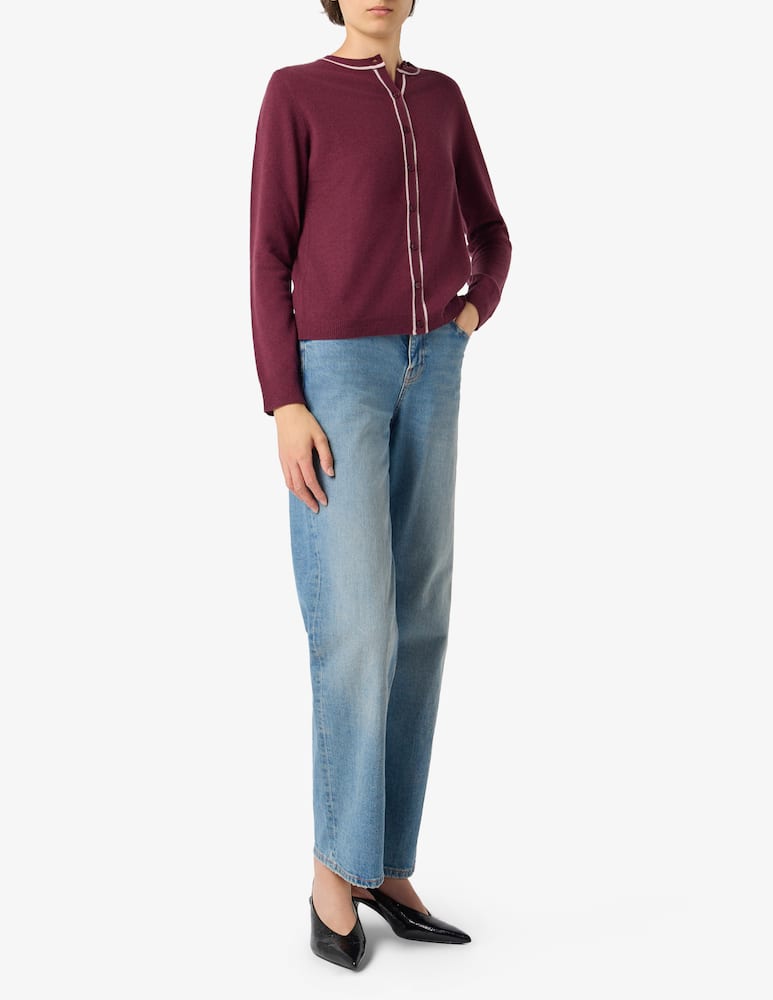 rinascente Elizabeth Ascot Cardigan girocollo