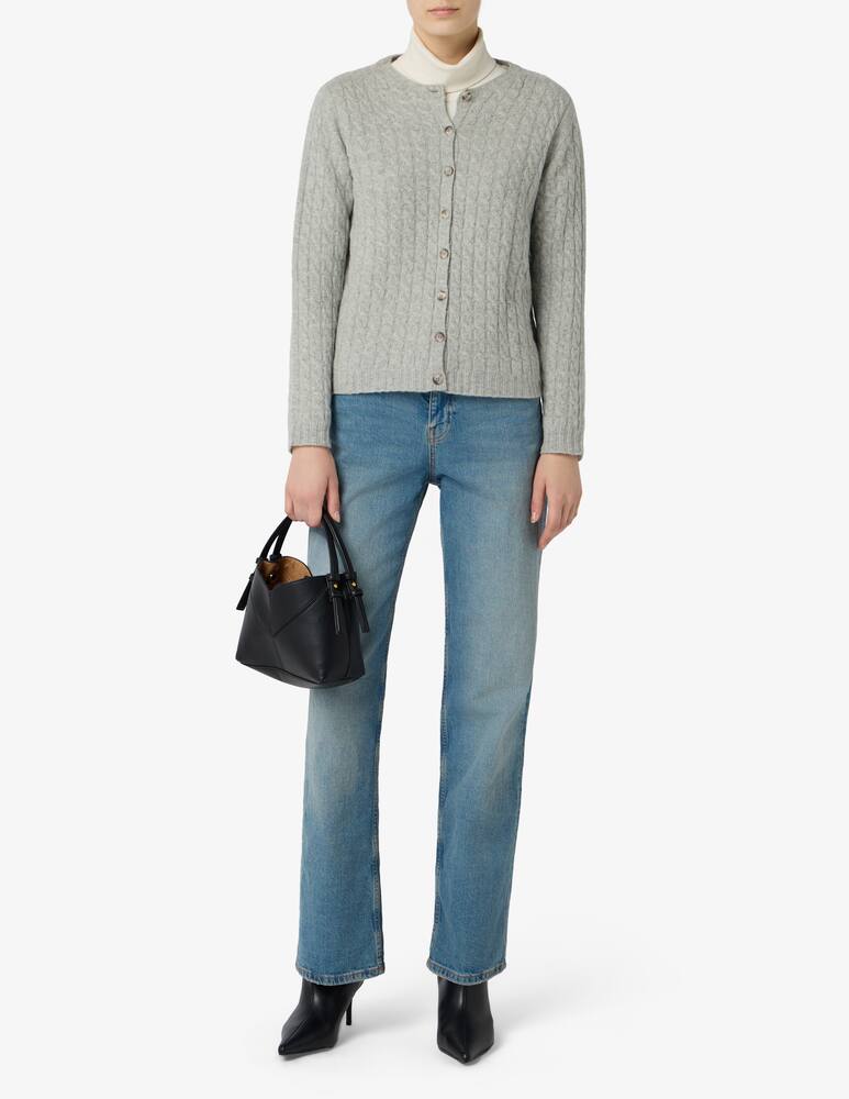 rinascente Elizabeth Ascot Cable knit cardigan
