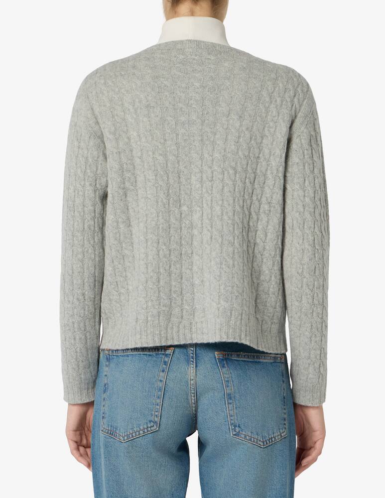 rinascente Elizabeth Ascot Cable knit cardigan