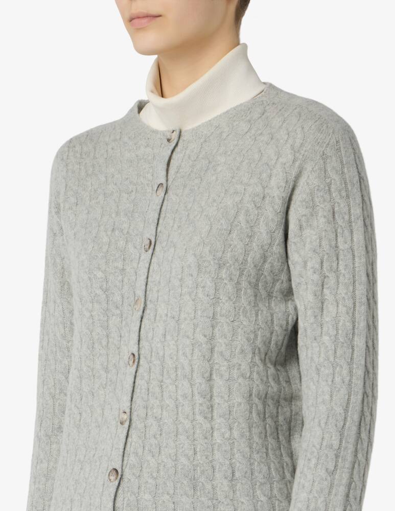 rinascente Elizabeth Ascot Cable knit cardigan
