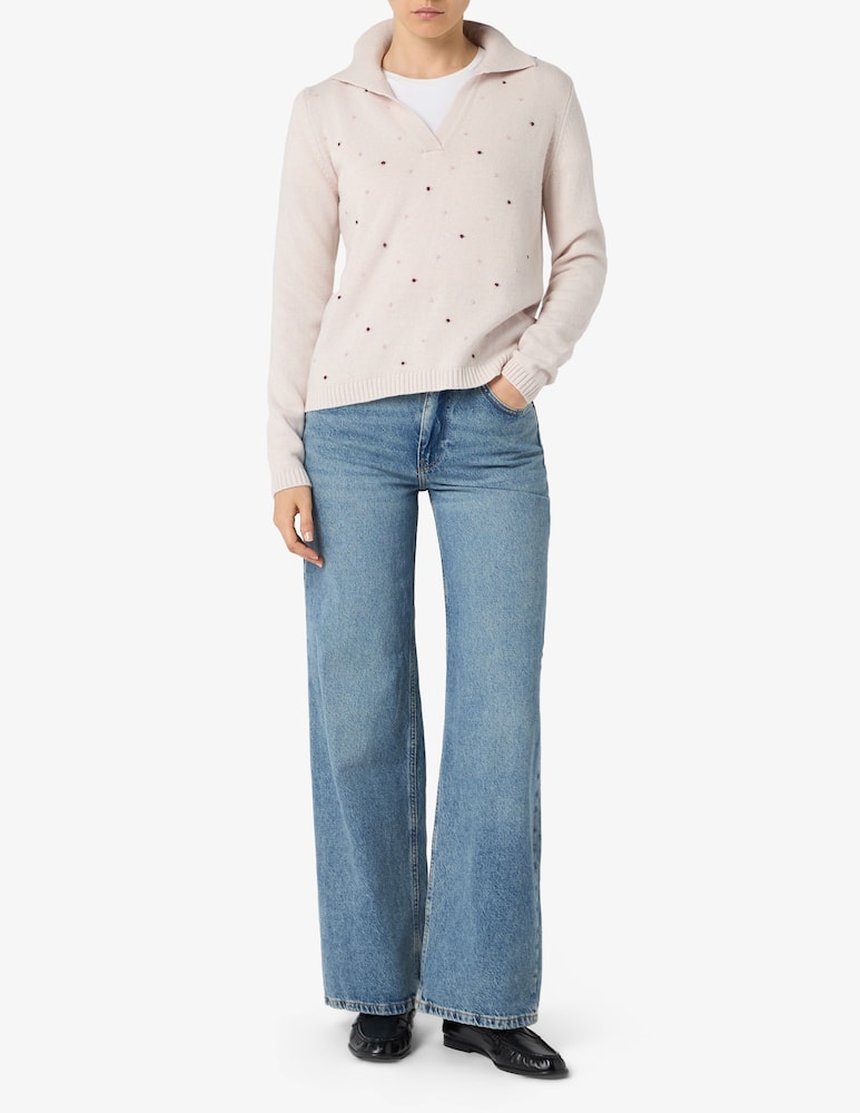 rinascente Elizabeth Ascot Polo collar jumper