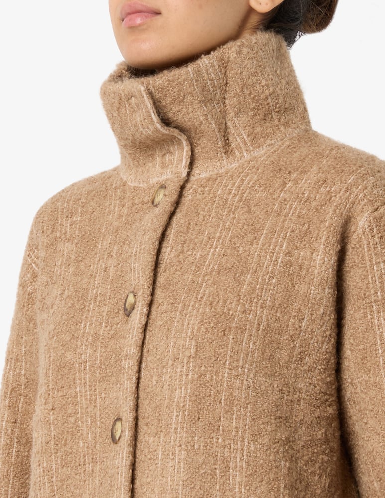 rinascente Elizabeth Ascot Textured button-up jacket