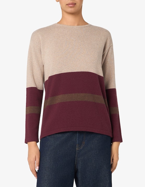 Elizabeth Ascot - Maglione a righe tricolore - €99,00