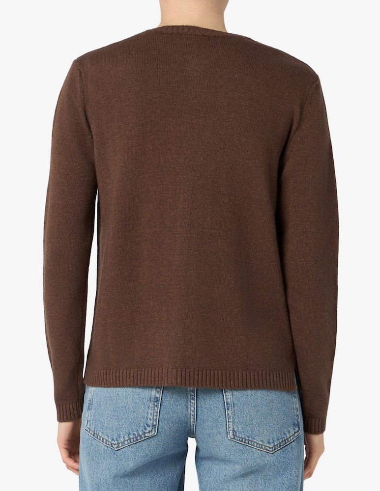 rinascente Elizabeth Ascot Cardigan con cuori