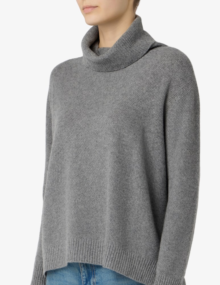 rinascente Elizabeth Ascot Turtleneck jumper Canel