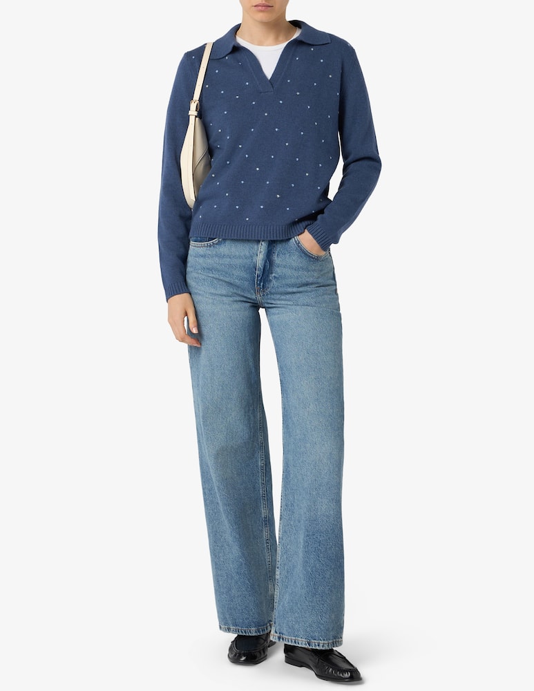 rinascente Elizabeth Ascot Polo collar jumper