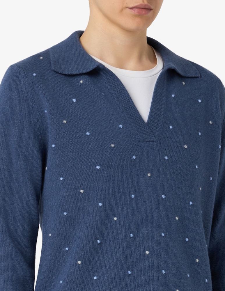rinascente Elizabeth Ascot Polo collar jumper