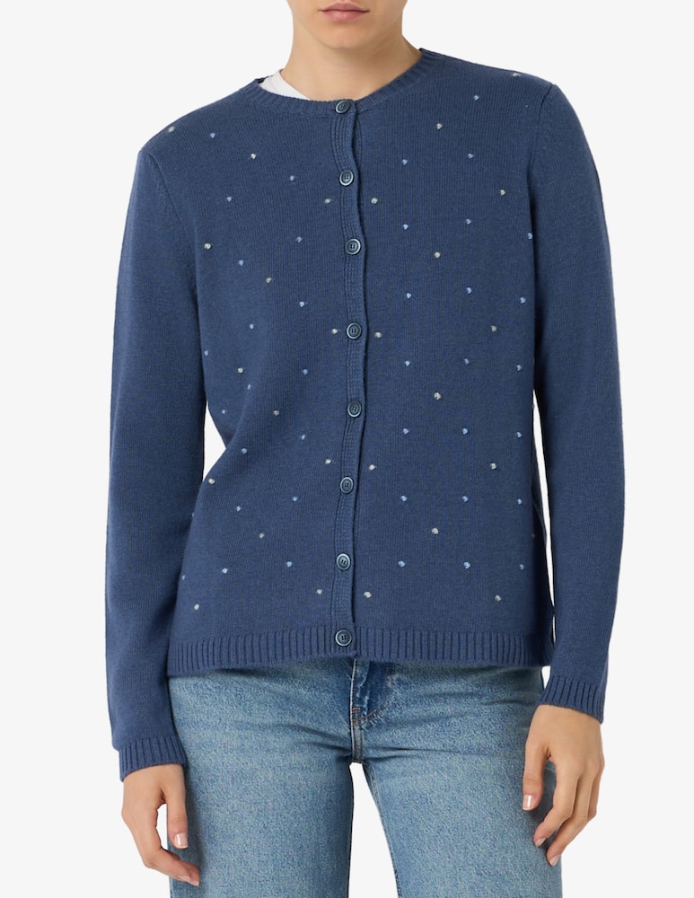 rinascente Elizabeth Ascot Cardigan con cuori