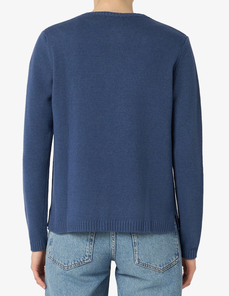 rinascente Elizabeth Ascot Cardigan con cuori
