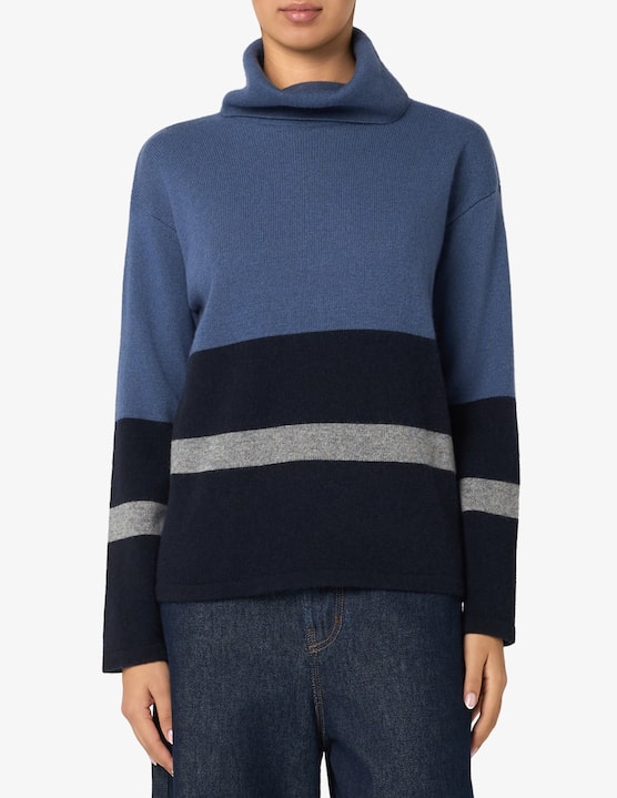 Elizabeth Ascot - Maglione dolcevita a righe - €109,00