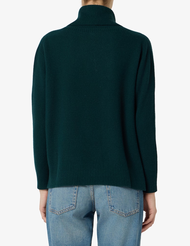 rinascente Elizabeth Ascot Turtleneck jumper Canel