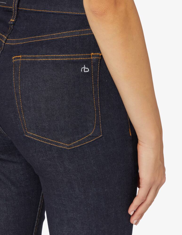 rinascente Rag & Bone Casey high rise flare rinse