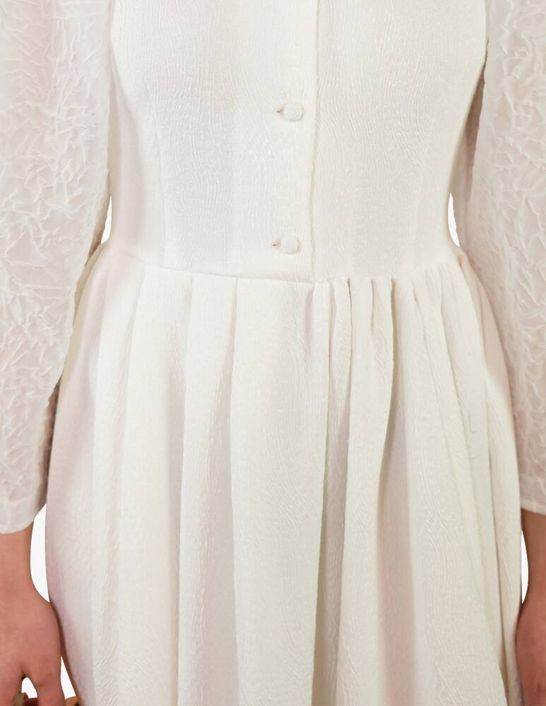 rinascente Sara Battaglia Romantic dress - white