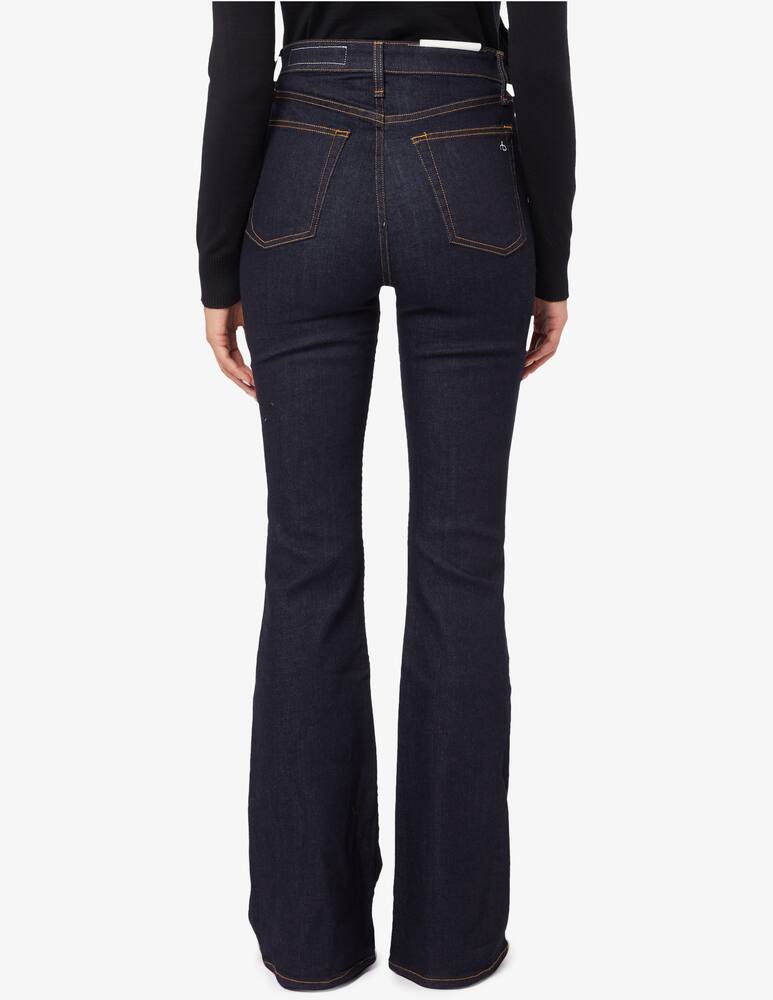 rinascente Rag & Bone Casey high rise flare rinse