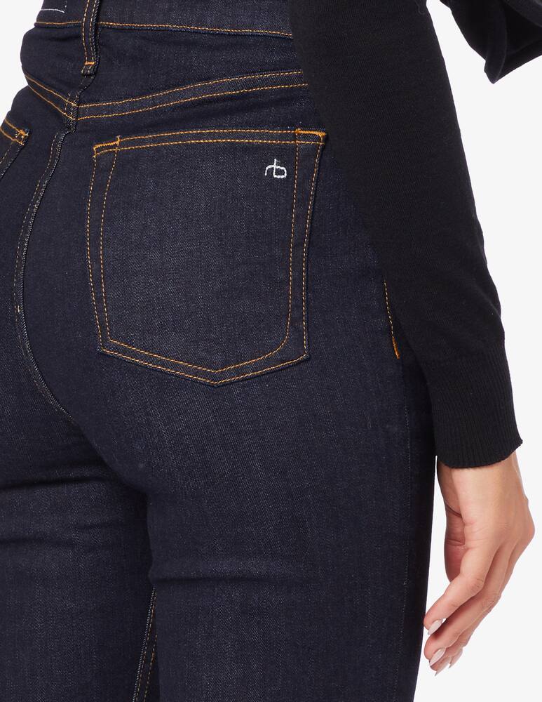 rinascente Rag & Bone Casey high rise flare rinse