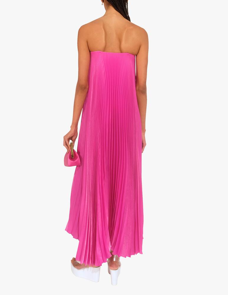 rinascente Sara Battaglia Vestito plisse - rosa