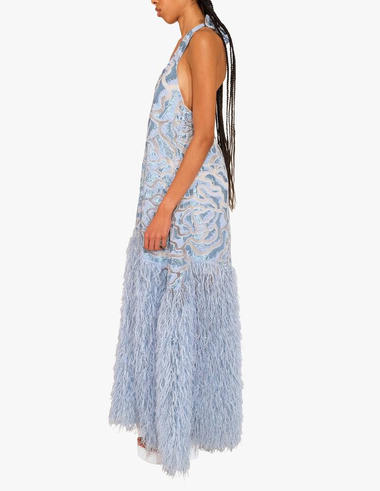 rinascente Sara Battaglia Vestito Magia - azzurro