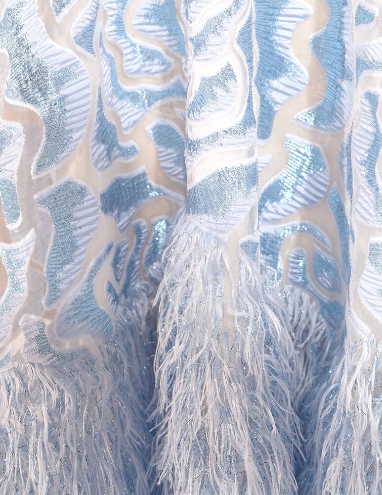 rinascente Sara Battaglia Vestito Magia - azzurro