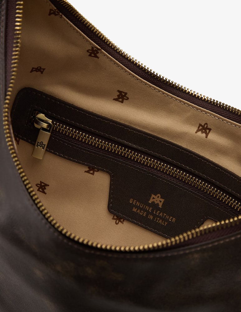 Cuoieria Fiorentina Borsa hobo a spalla grande in pelle - immagine 4 Cuoieria Fiorentina Borsa hobo a spalla grande in pelle - immagine 4
