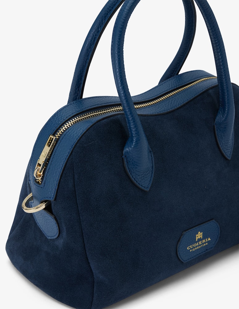 rinascente Cuoieria Fiorentina Borsa duffle in pelle scamosciata