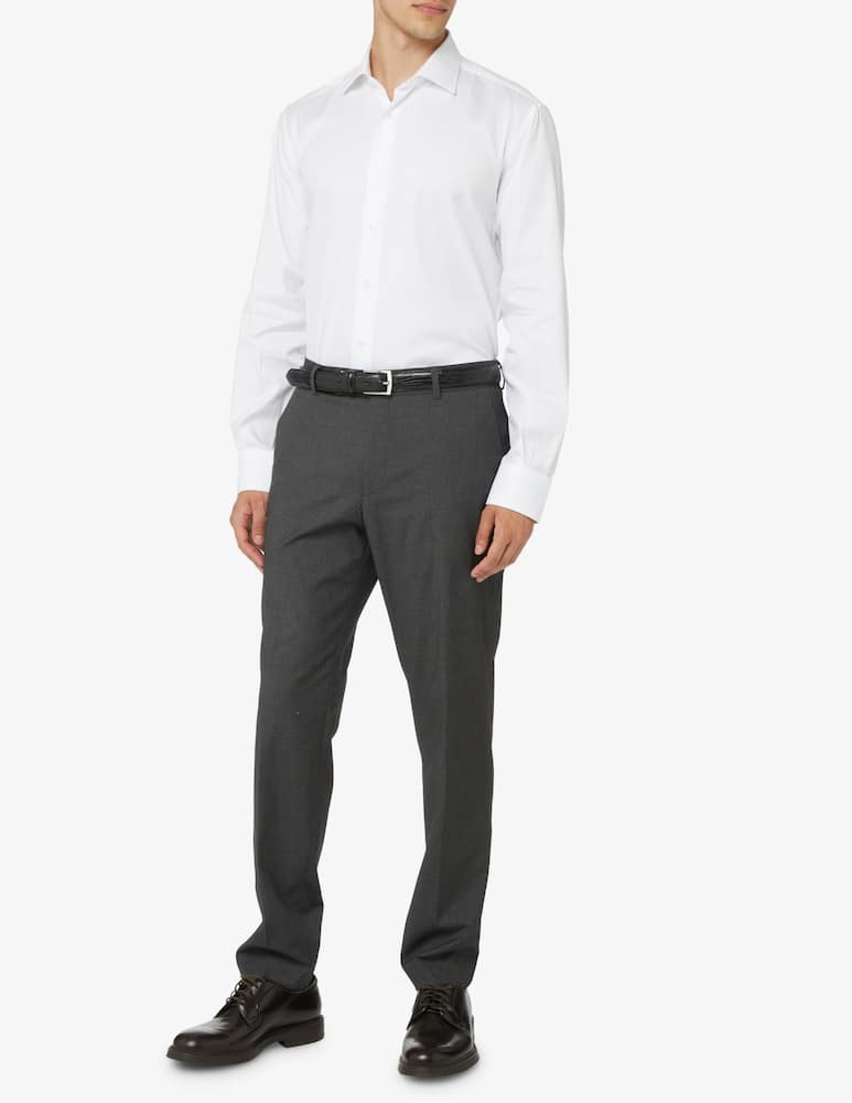 rinascente Sartoria Italiana Leno regular shirt - White