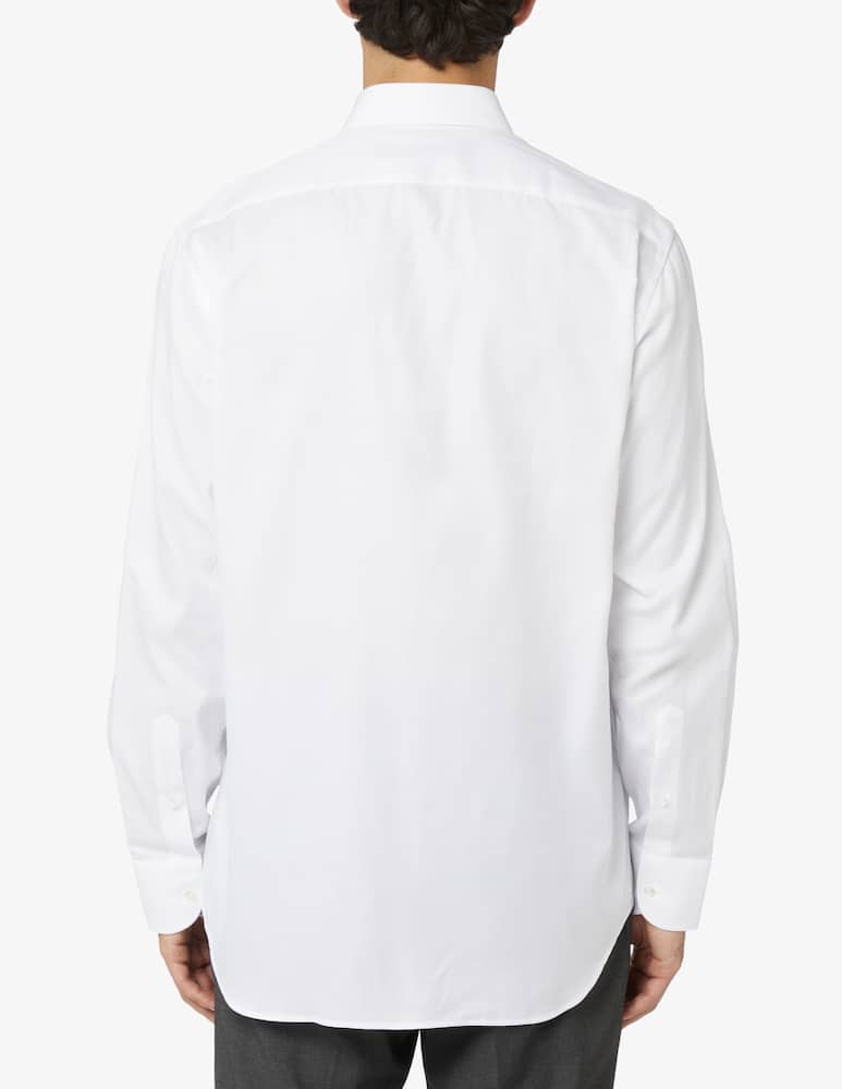 rinascente Sartoria Italiana Leno regular shirt - White