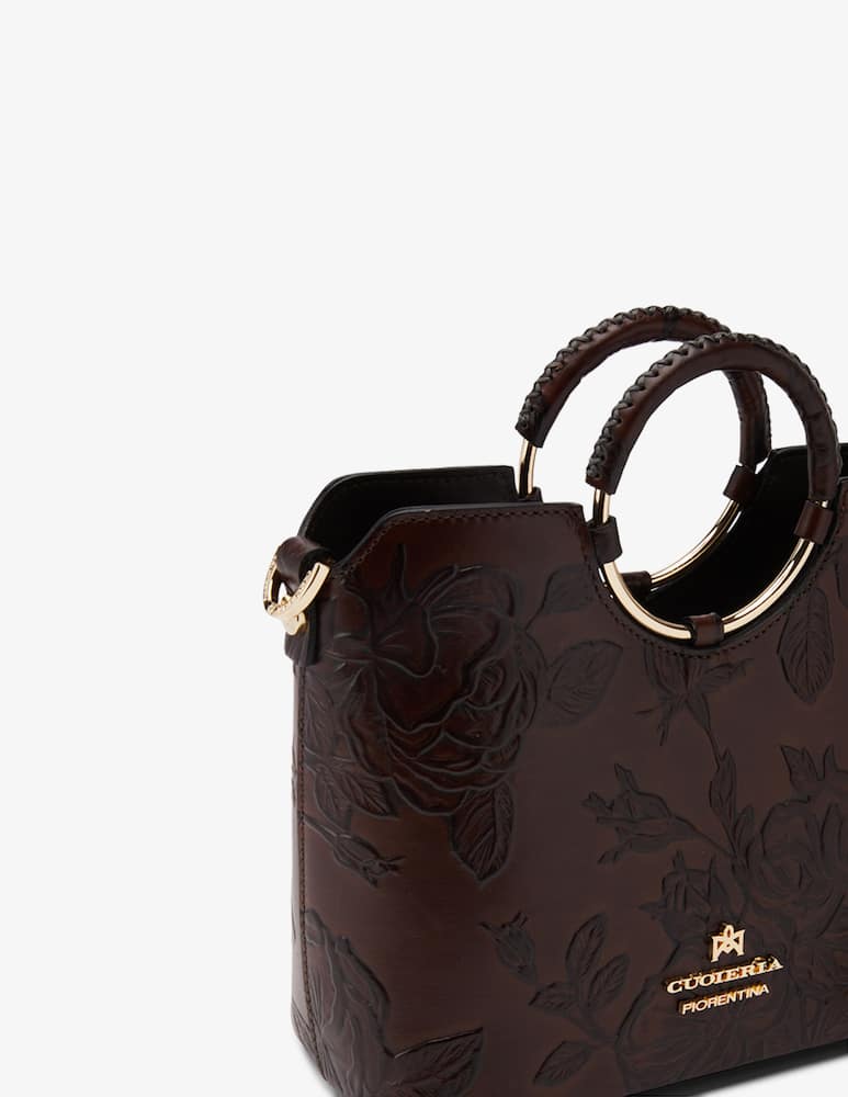 Cuoieria Fiorentina Mini borsa con tracolla in pelle - immagine 3 Cuoieria Fiorentina Mini borsa con tracolla in pelle - immagine 3